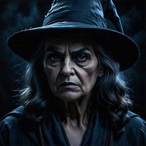 Grumpy old witch