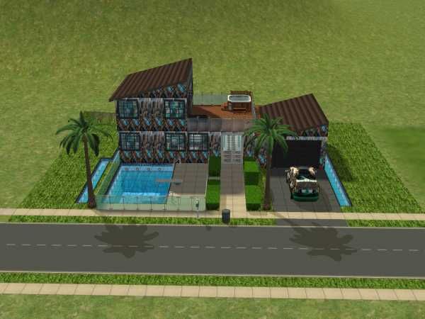 Moder House for Sims 2
