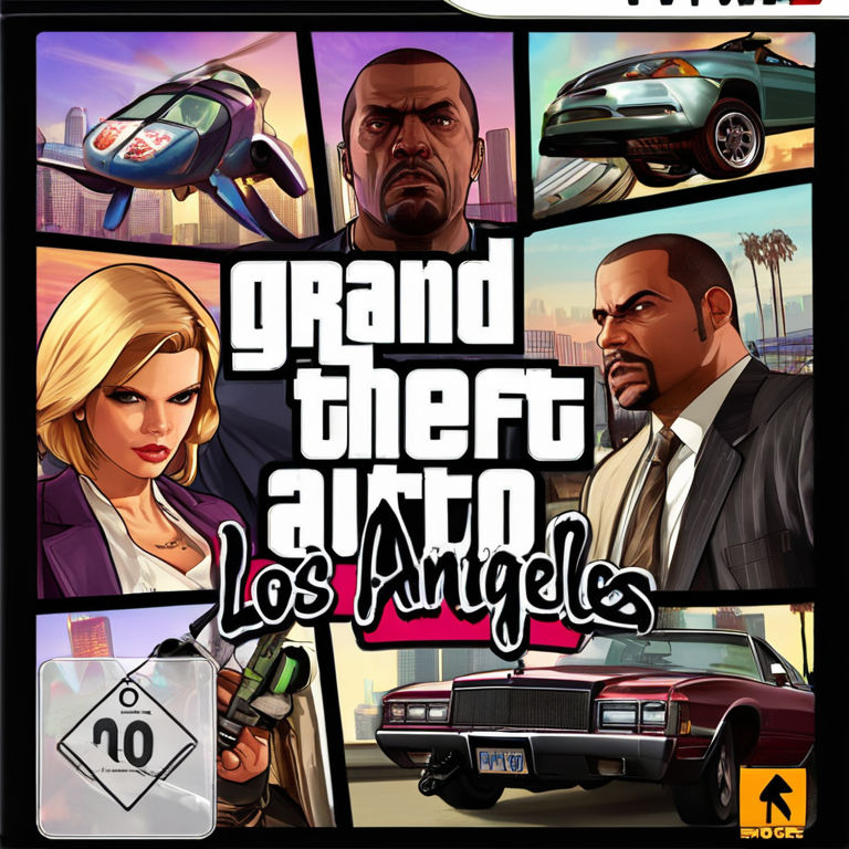 The Grand Theft Auto XIV Greek DVD Logo PC