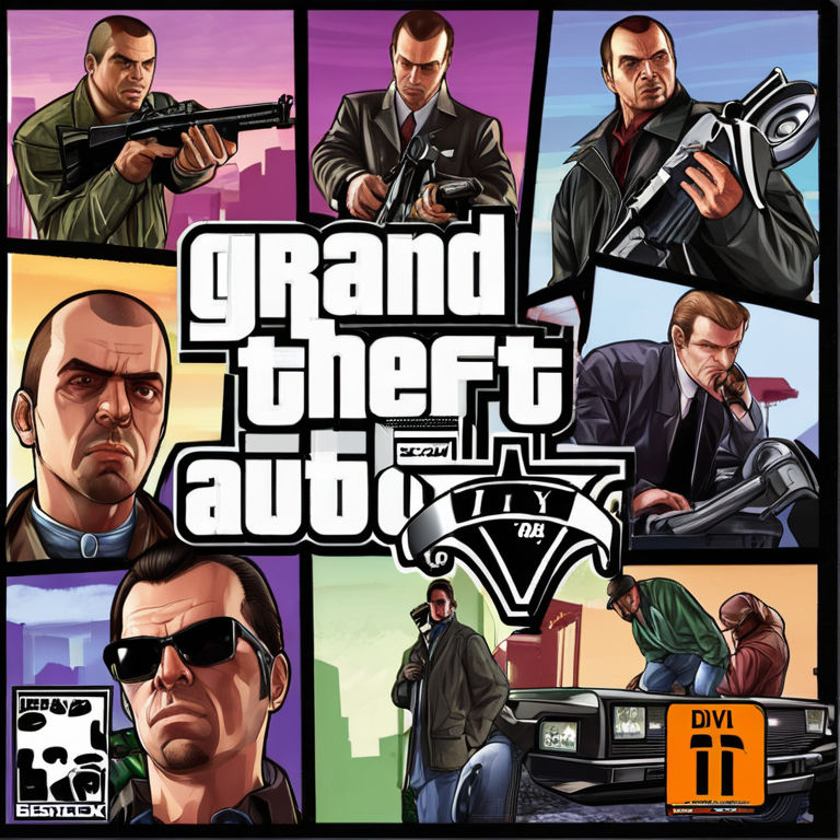 Grand Theft Auto XI Italy DVD Logo PC