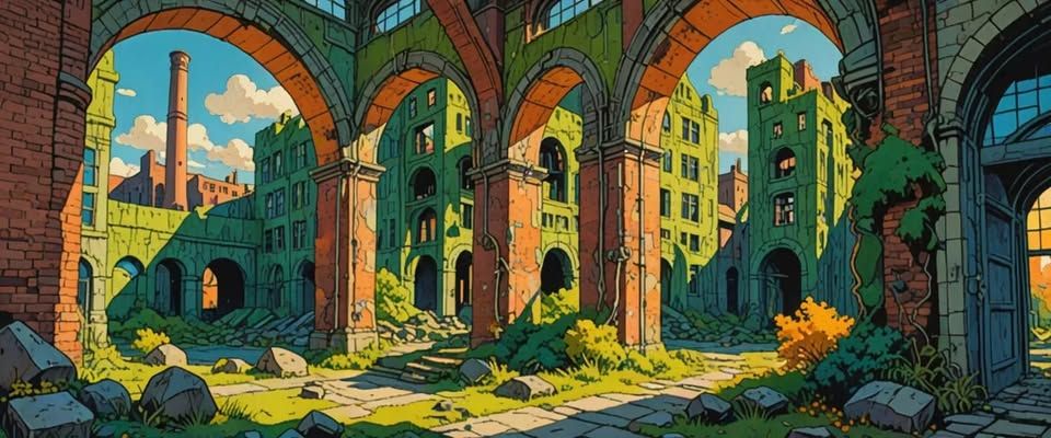 wide open sky, looking up, wide open spaces, light, bright, clear daytime sky, watercolor, gouache, comic book style, moebius, erin hanson, ...