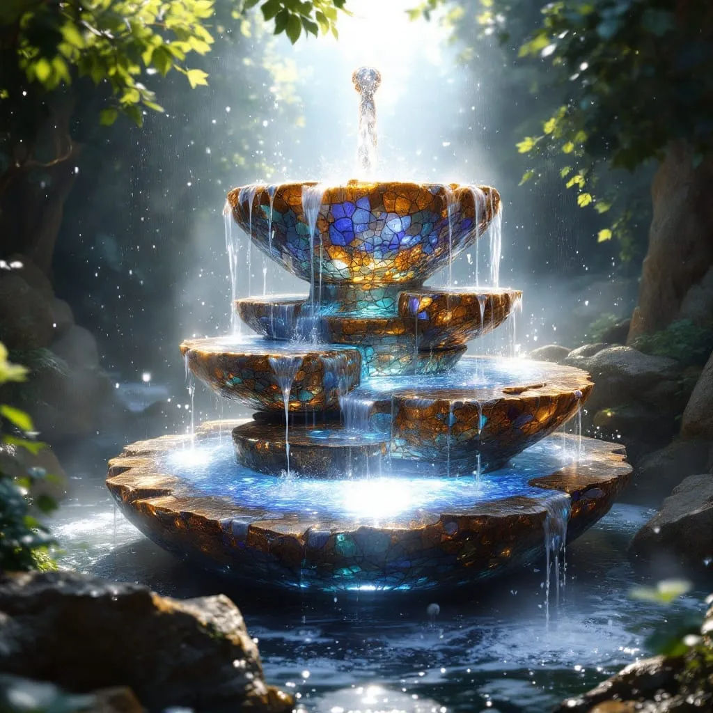 Abalone Water Fountain 