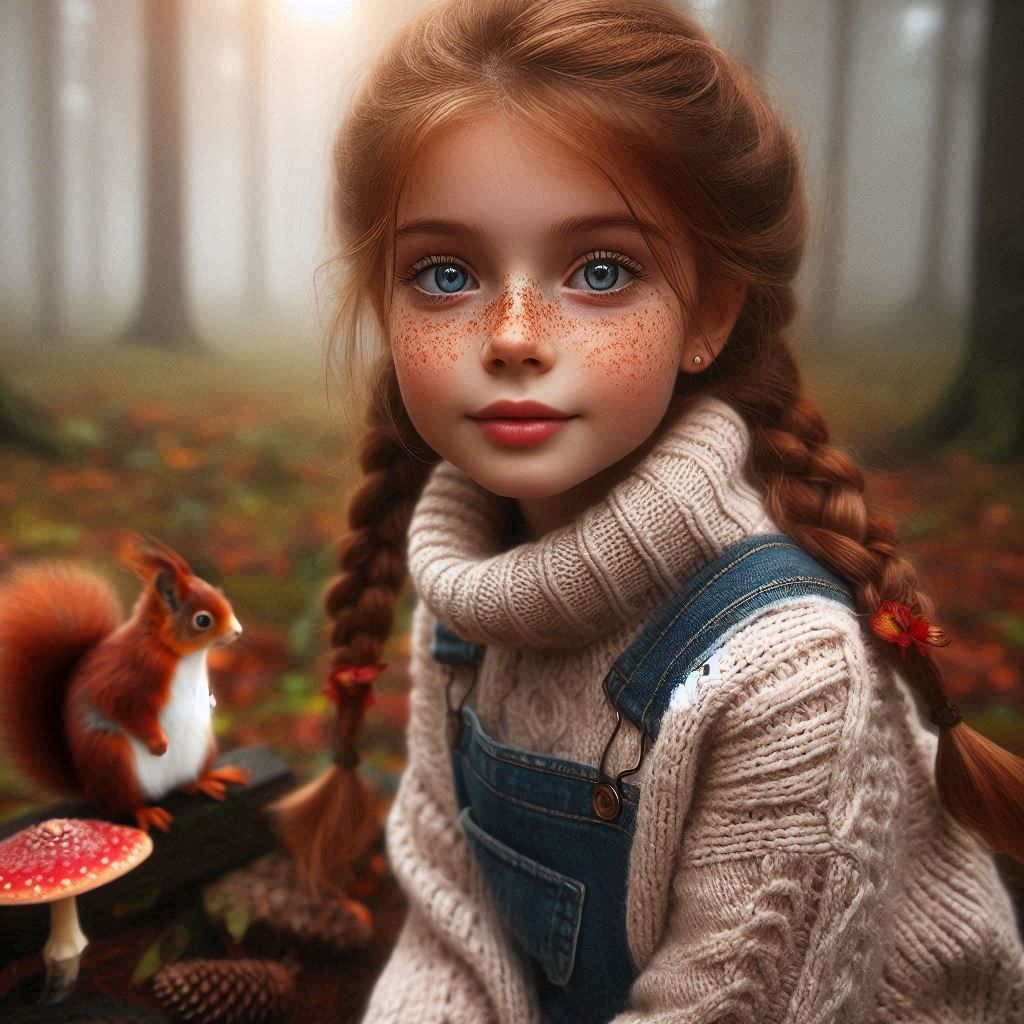 *A beautiful little girl