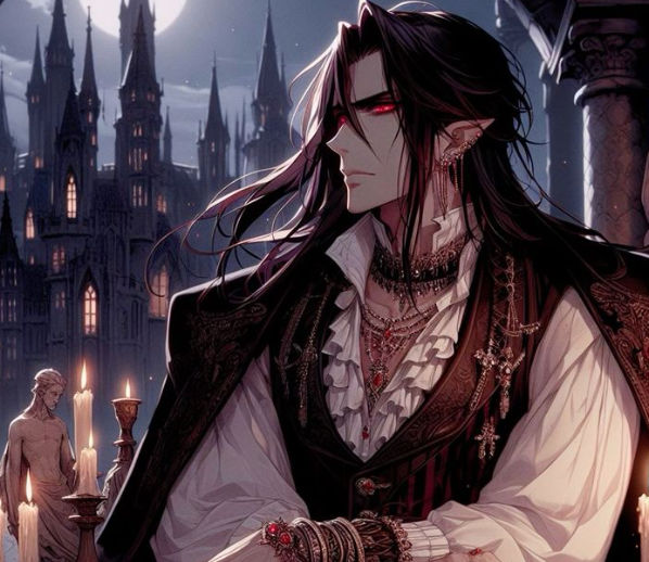  a crystal clear picture of a man sitting on a throne of stone in a ethreal stunning bioluminescent covered magic forest