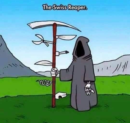 The Swiss Reaper!