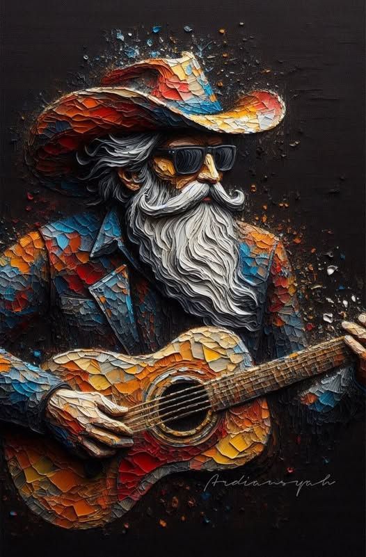 A solitary figure stands on a rooftop garden, tending to bonsai trees, with a vast, hyperrealistic futuristic cityscape stretching to the ho...