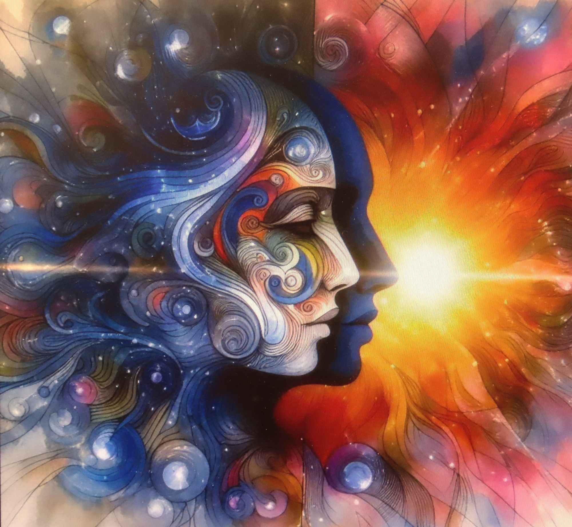 Ornate Disney princess in orange yellow and lilac and black and golden dress, lace art, golden intricate motifs, lanterns and candles, maple...