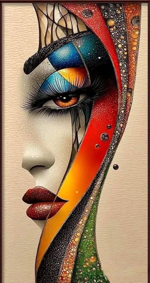 Hyperrealistic double exposure portrait of a beautiful mythical zodiac Virgo filled with a stunning natural landscape of waterfalls, ferns a...