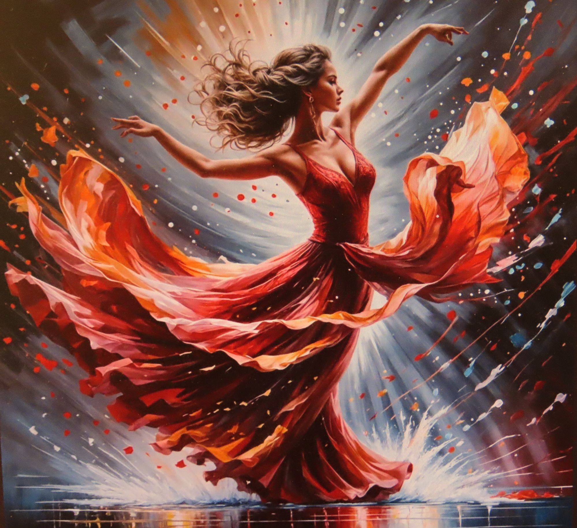 Alien girl with a Ajax shirt on Origami paper folds papercraft, made of paper, stationery, 8K resolution 64 megapixels soft focus abstract v...