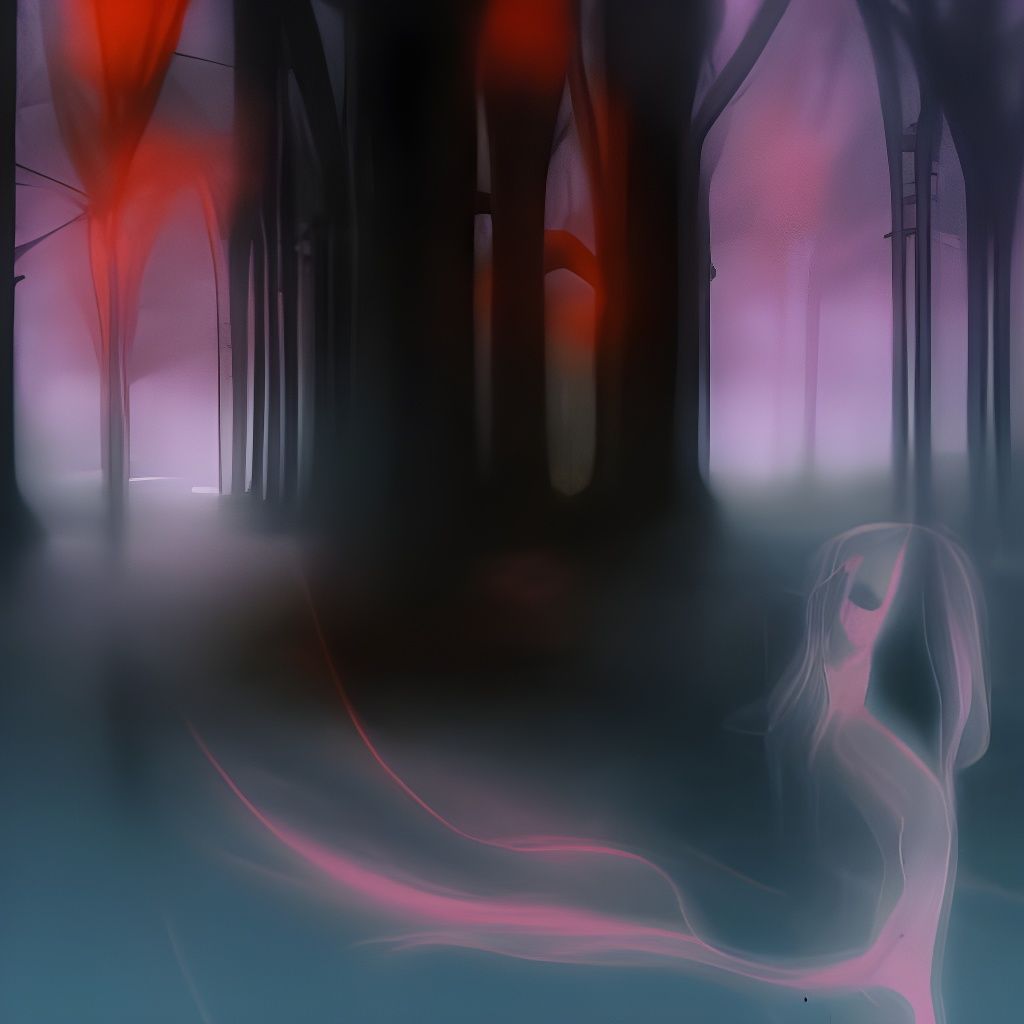 Behind These Wounds gothic art romanticism mysterious colorful beautiful ethereal dreamcore glitchcore post-apocalyptic