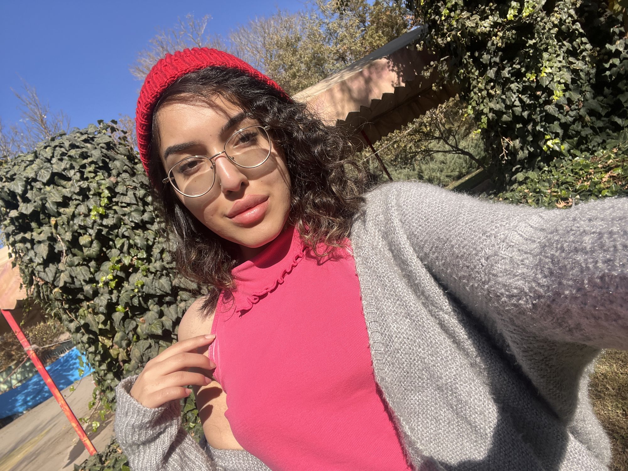 Arrange my curly hair in the way it is , just more curly and beautiful , don’t change anything in my face , just focus on my hair 