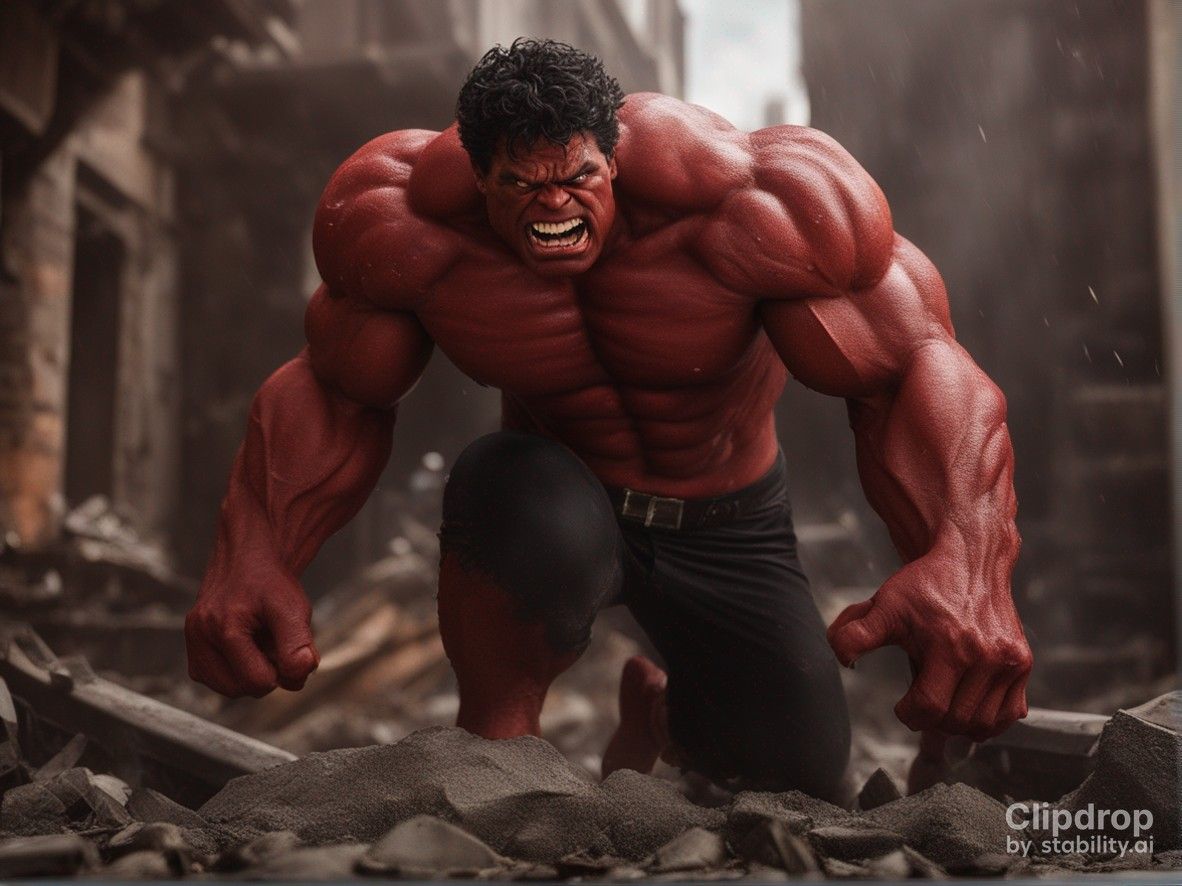 Red Hulk Smash 2