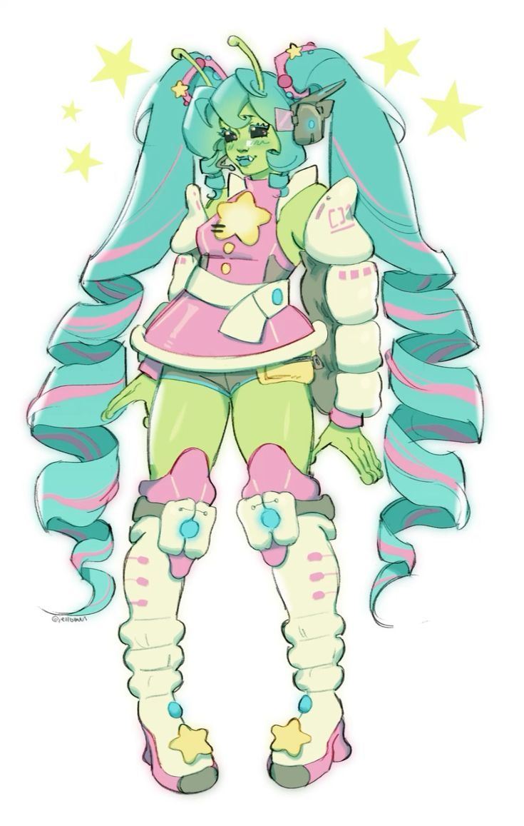 Light hot girl style angel character with wings