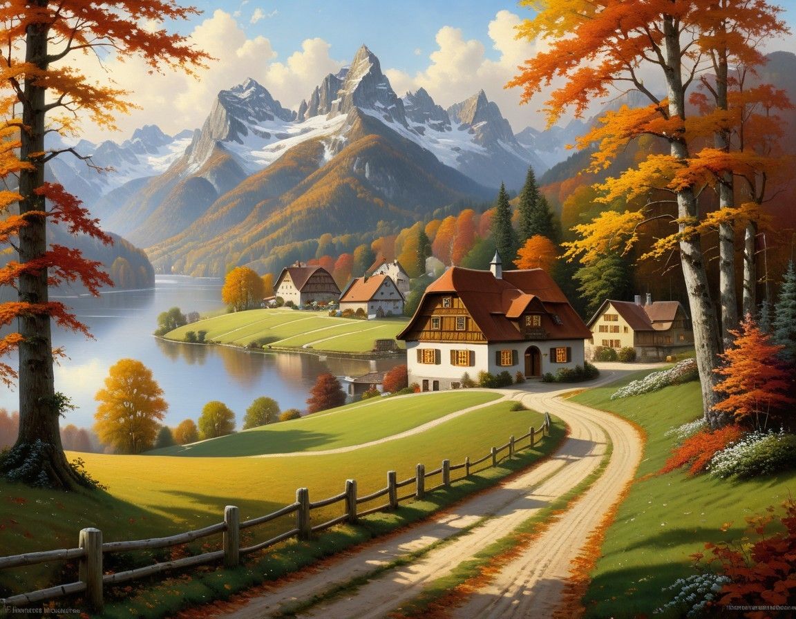 Paysage d'automne