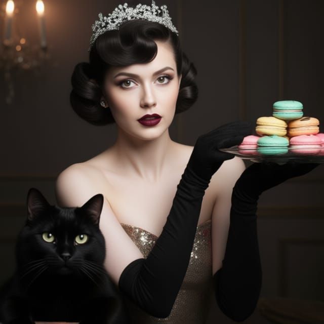 a group of girls aged between ten and fifteen, standing on stage in their outfits made from glass with flowers that glow orange and turquois...