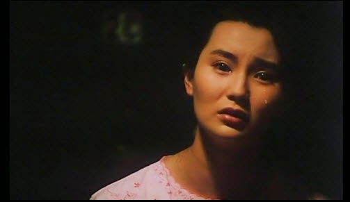 Realistic. Last drop of tear. smilig cry. As she recognizes there's no difference from light nor dark, nor good or bad, nor future or past!