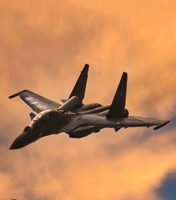 Sukhoi Su30 SM water colour painiting