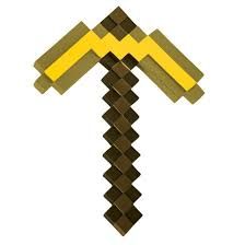 Minecraft golden pickaxe relic