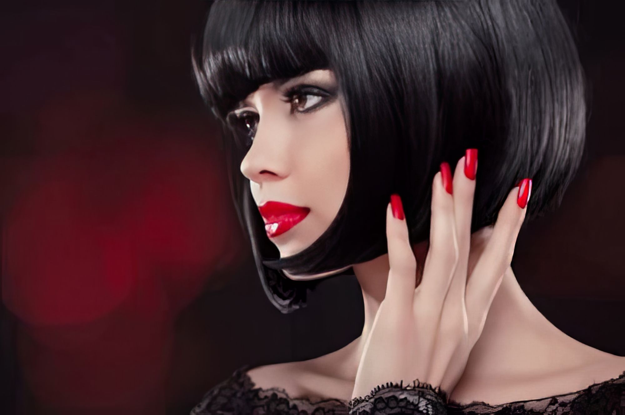 Brunette woman Portrait. Black short hair style. Manicured nails a5184 × 3456 píxeles • 17,3 × 11,5 in • PPP 300 • JPG
1000 × 667 píxeles •...