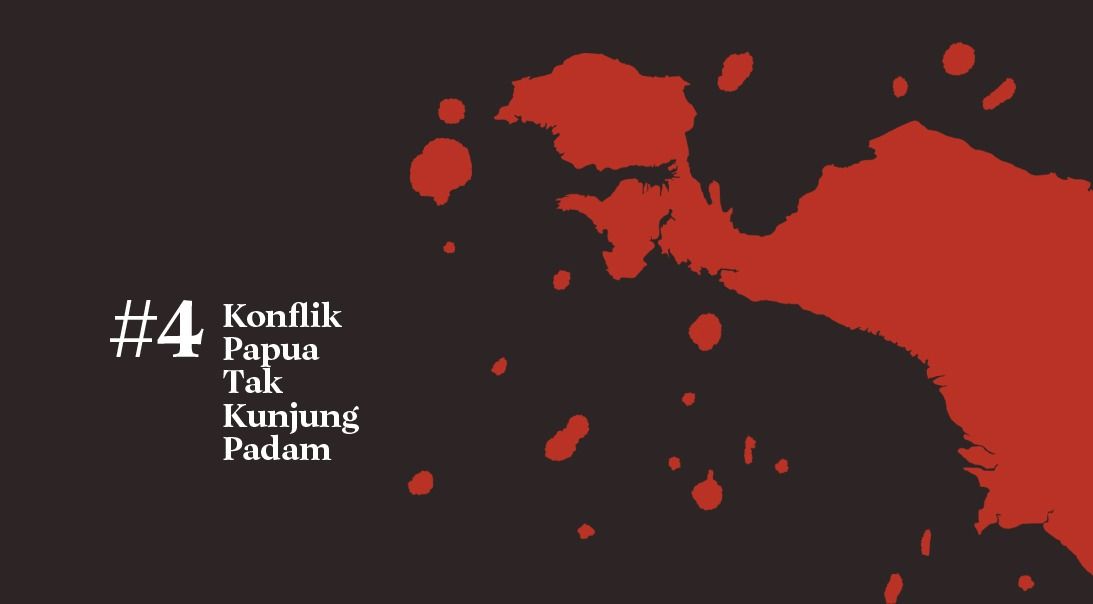 change an image of the island like dripping blood to strengthen the image of a bloody conflict theme