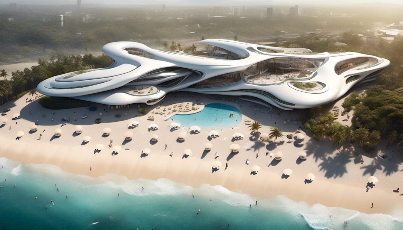 Zaha Hadid Beach resort