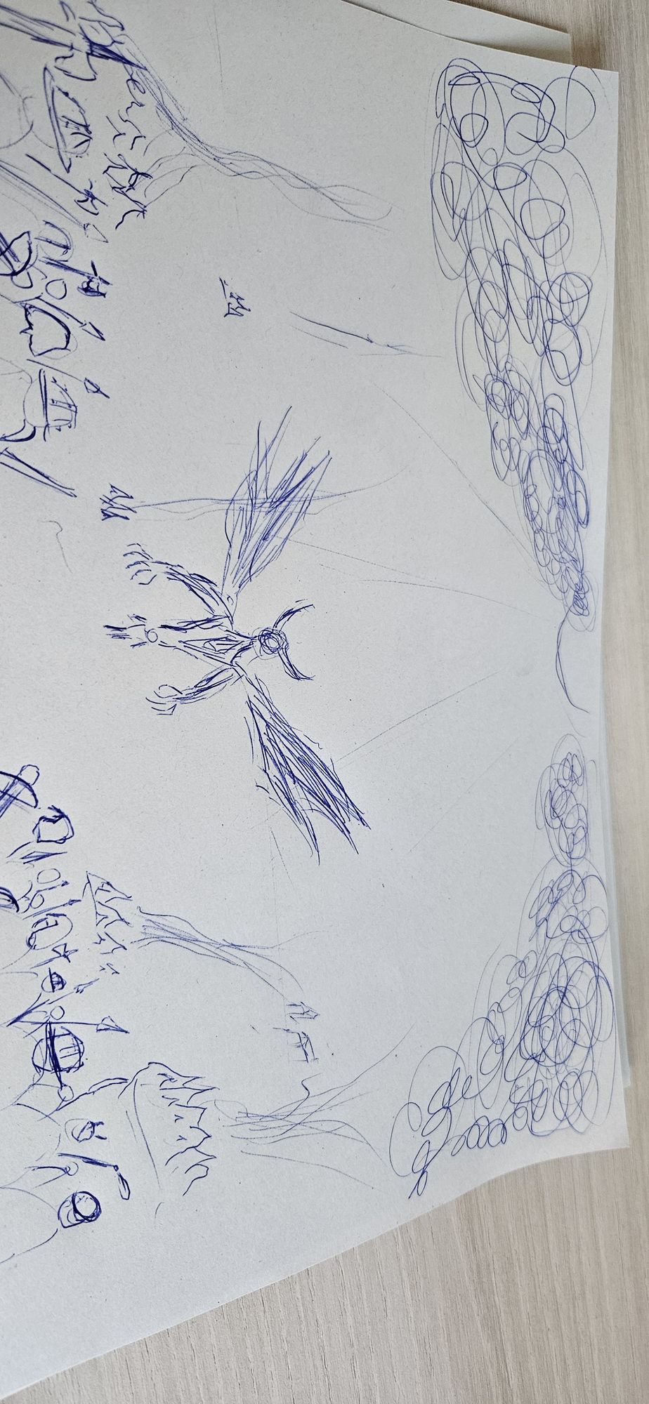 medieval army Silhouette, dark smoke, devil Silhouette (with  slim spicy wings) looming over a man