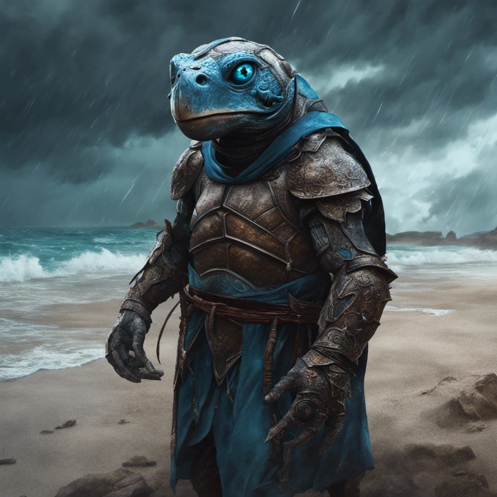 Tortle guy Blue