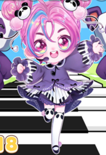 Piano Girl Attempt 9 (Blue Pencil XL)