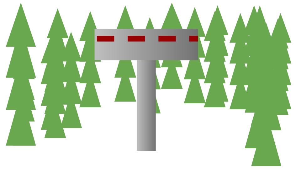 beton and rusty treehouse in the middle of a jungle. the treehouse is made of concrete and metal with red light windows, photorealistic, bio...