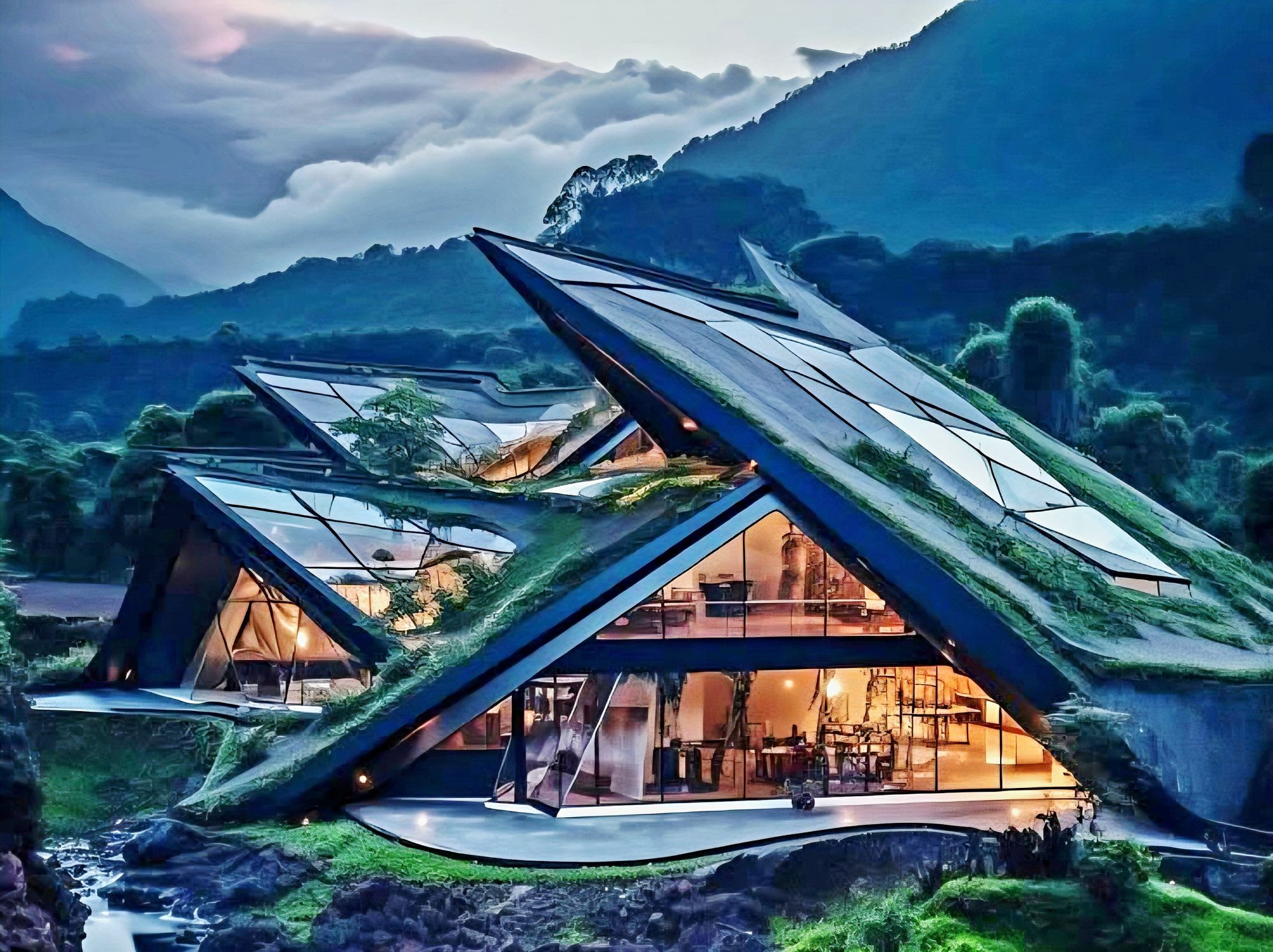 <lora:Scaffold-Flux:1.0> <lora:Detailed realism:1.0> <lora:Exquisite Flux:1.0> Futuristic, multi-angled, steel frame, ecologically sustainab...