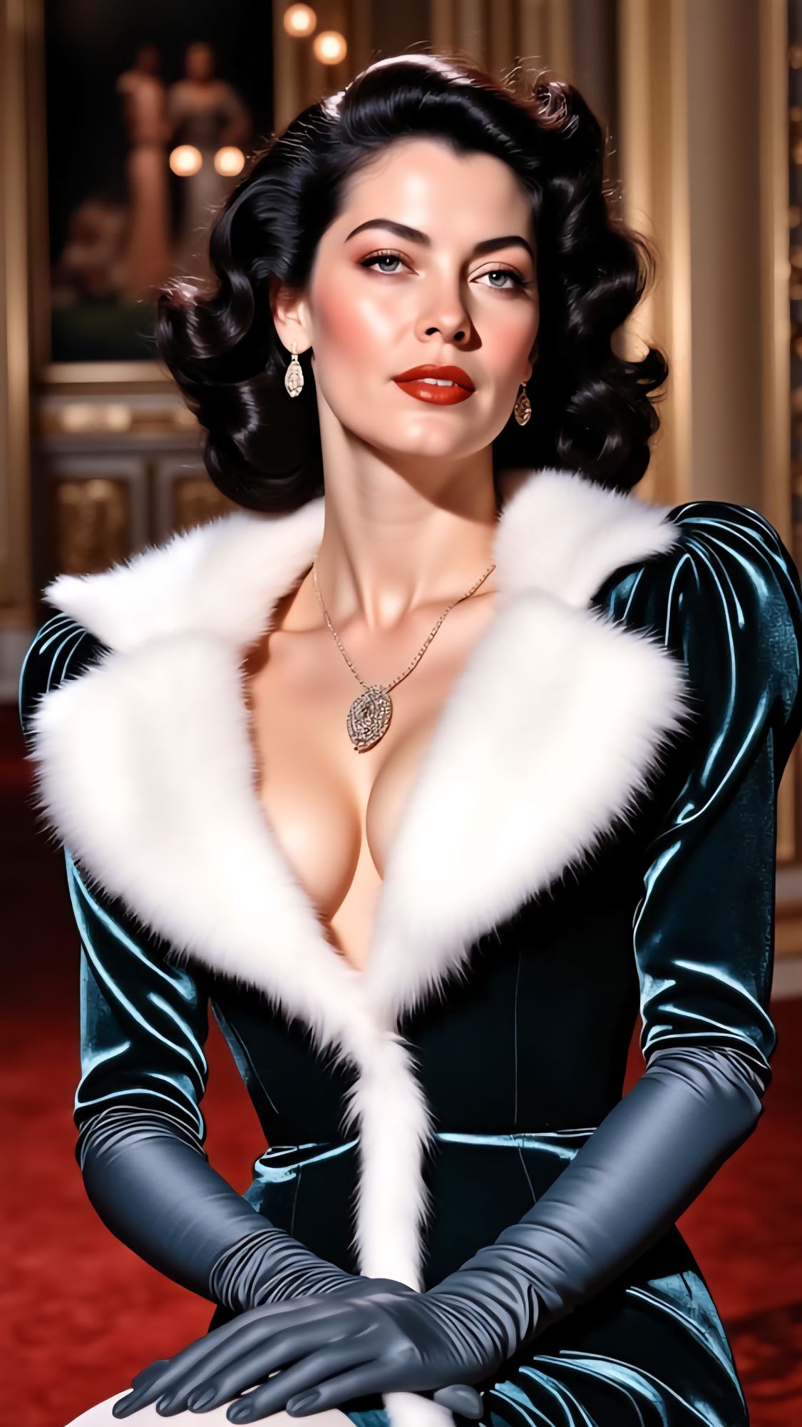 <lora:Detailed realism:1.0> <lora:Exquisite Flux:1.0> <lora:Sauvanne:1.0> Portrait of Sauvanne, a beautiful Caucasian French woman smiling, ...