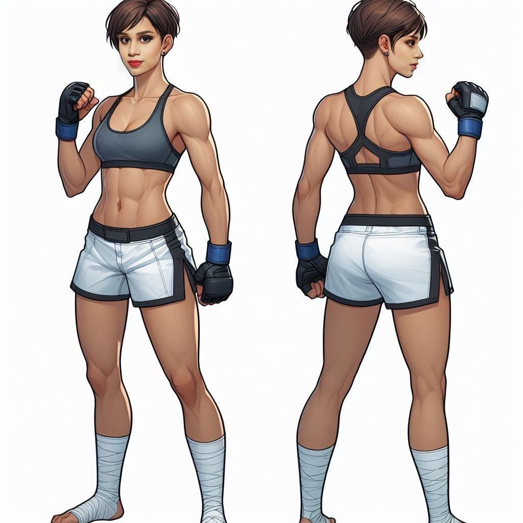 MMA fighter concept