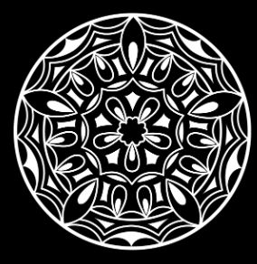 black and white net webbing woven minimalist