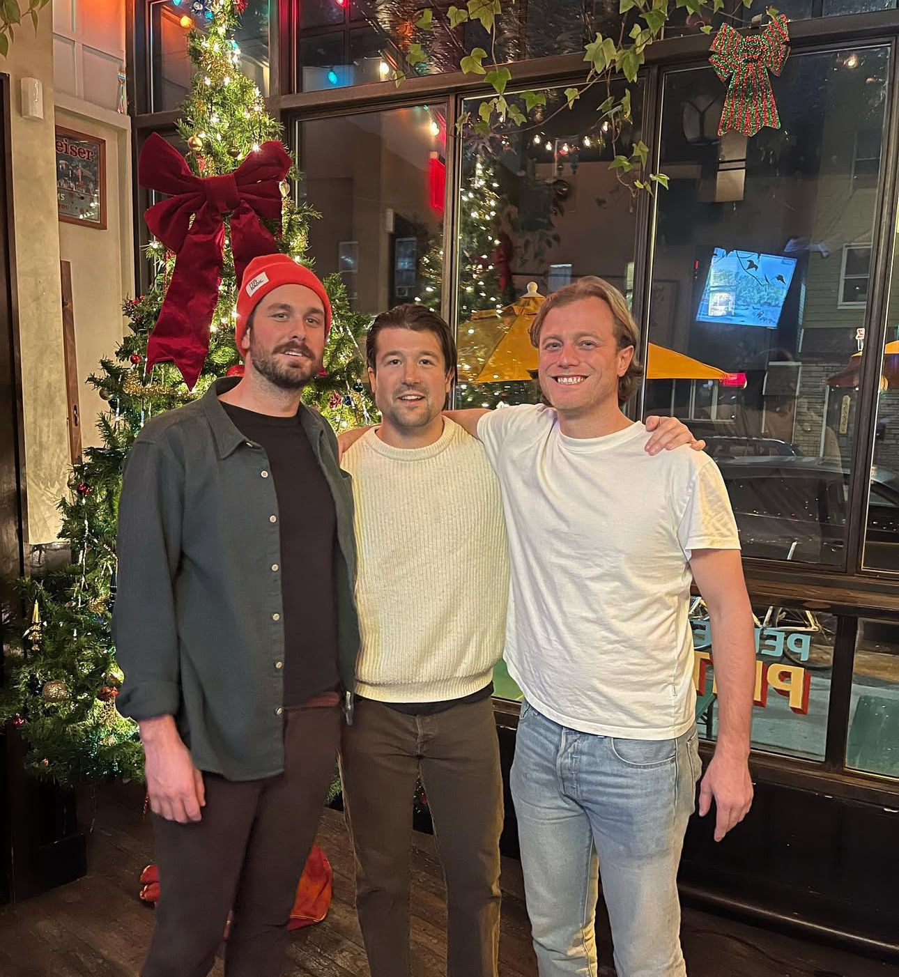 “Using the attached photo as the base reference, create a cinematic spin on the cover of the Home Alone movie. Show the two of the three hos...