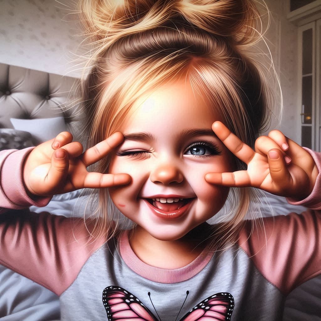 Just a Wink to say "Hello"