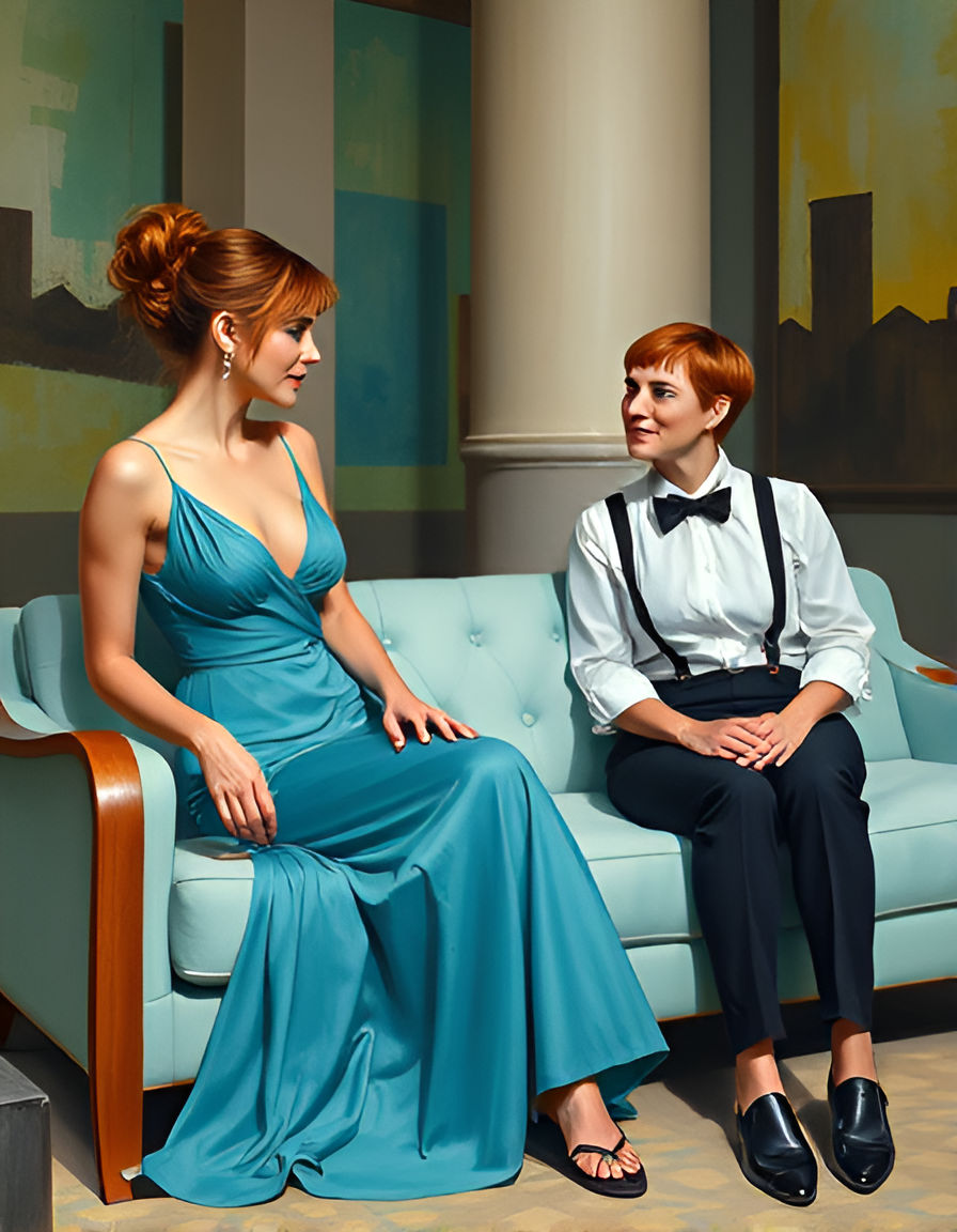 Quiet Conversation in a Grand Room