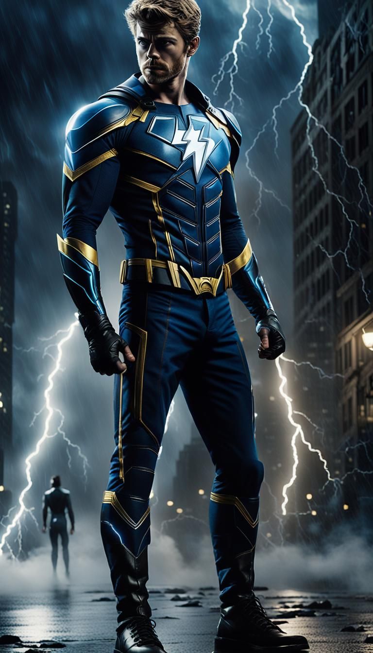 Luke Mitchell as my OC Jolt 