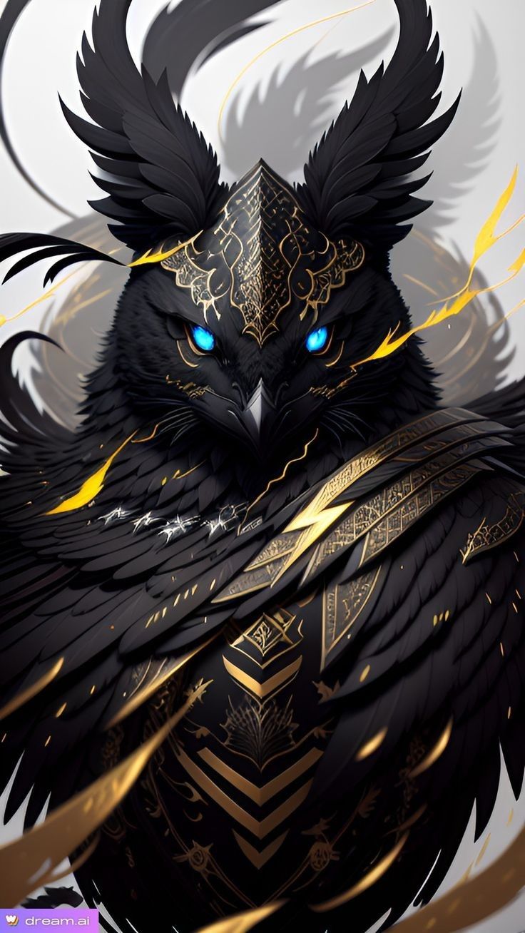 Close-up portrait of a dark fantasy stylised slender anthropomorphic long eared great horned owl ninja Sekiro anti-hero protagonist with int...