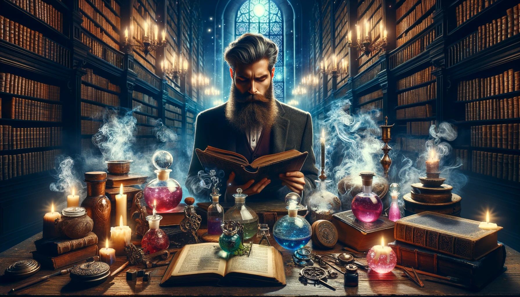 Mysterious alchemist