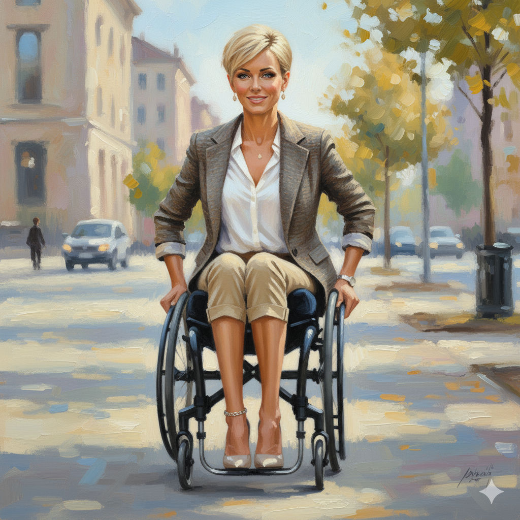 Roling down the street