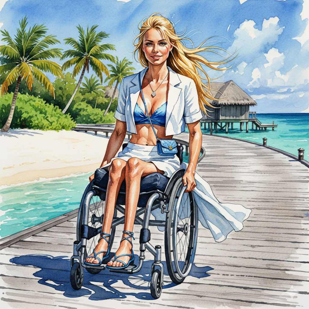 Rolling in the Maldives