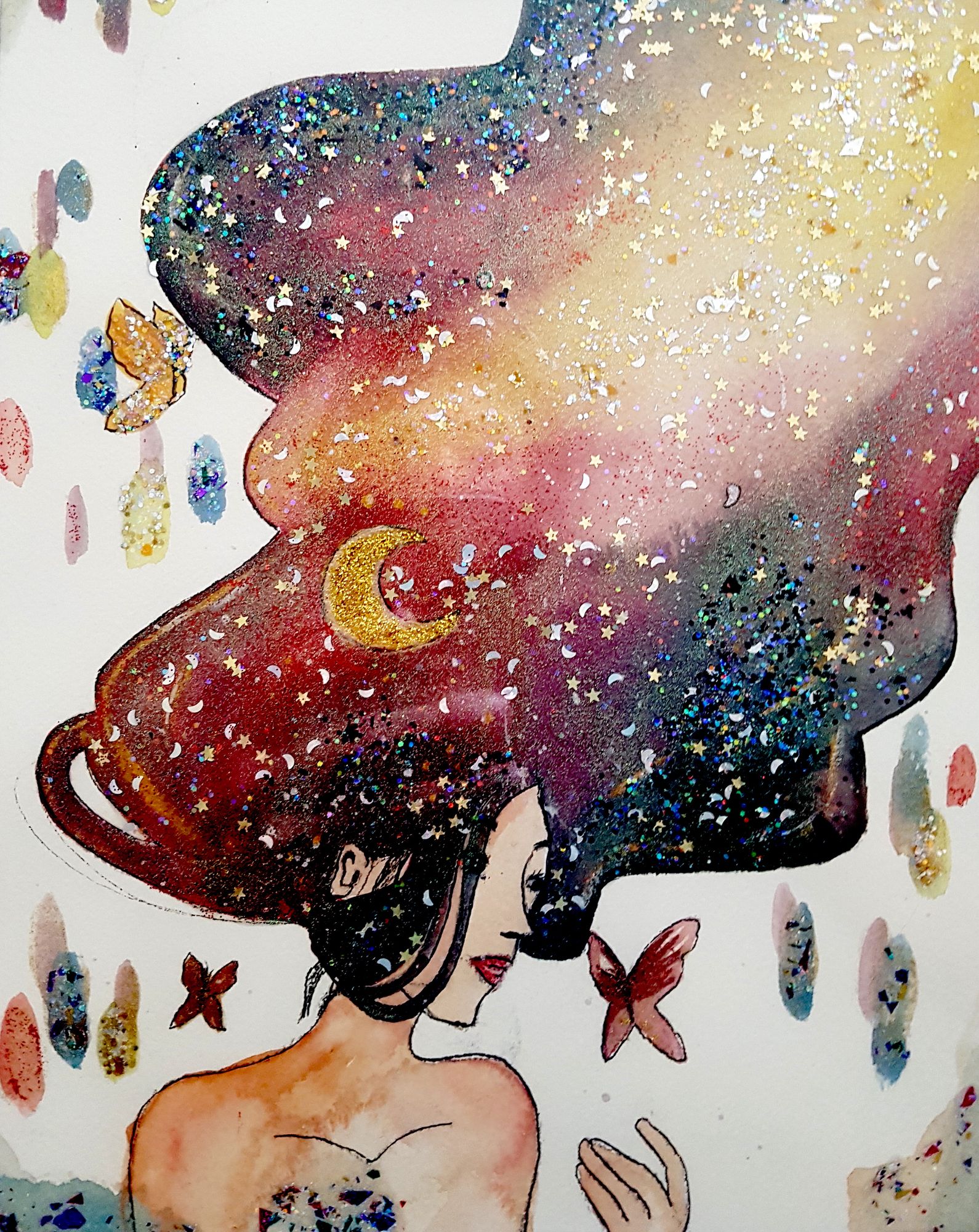 head and shoulders portrait , 8k resolution concept art portrait by Greg Rutkowski, Artgerm, WLOP, Alphonse Mucha dynamic lighting hyperdet...