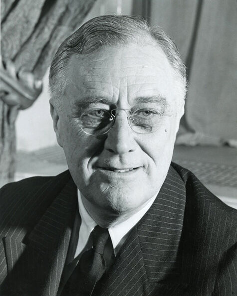 A painting of Franklin Delano Roosevelt, my favorite President.