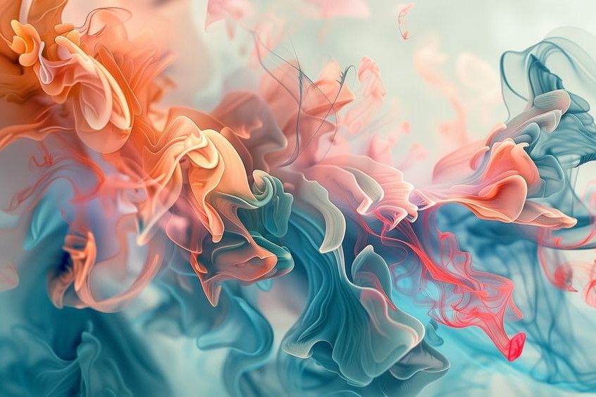 Detailed illustration of a snowy island.