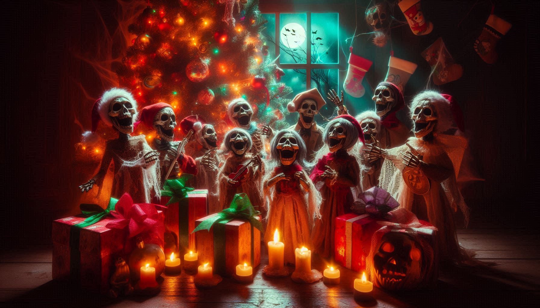 Hallowen_Blend Christmas and Halloween undead carolers_025