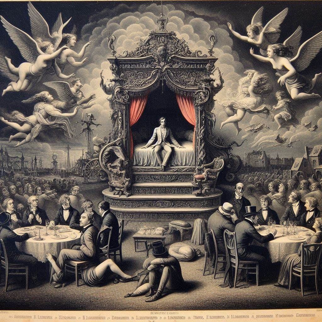 Images dans le dos du Cocher, photographie surréaliste et onirique à la façon de Lise Deharme, en 1849_