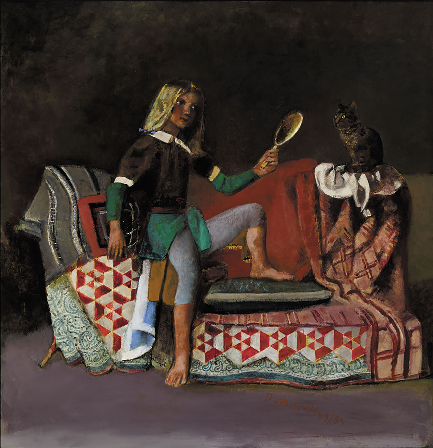 Balthus  , 1937  #Balthus #1937 #art #art history #painting #women in art