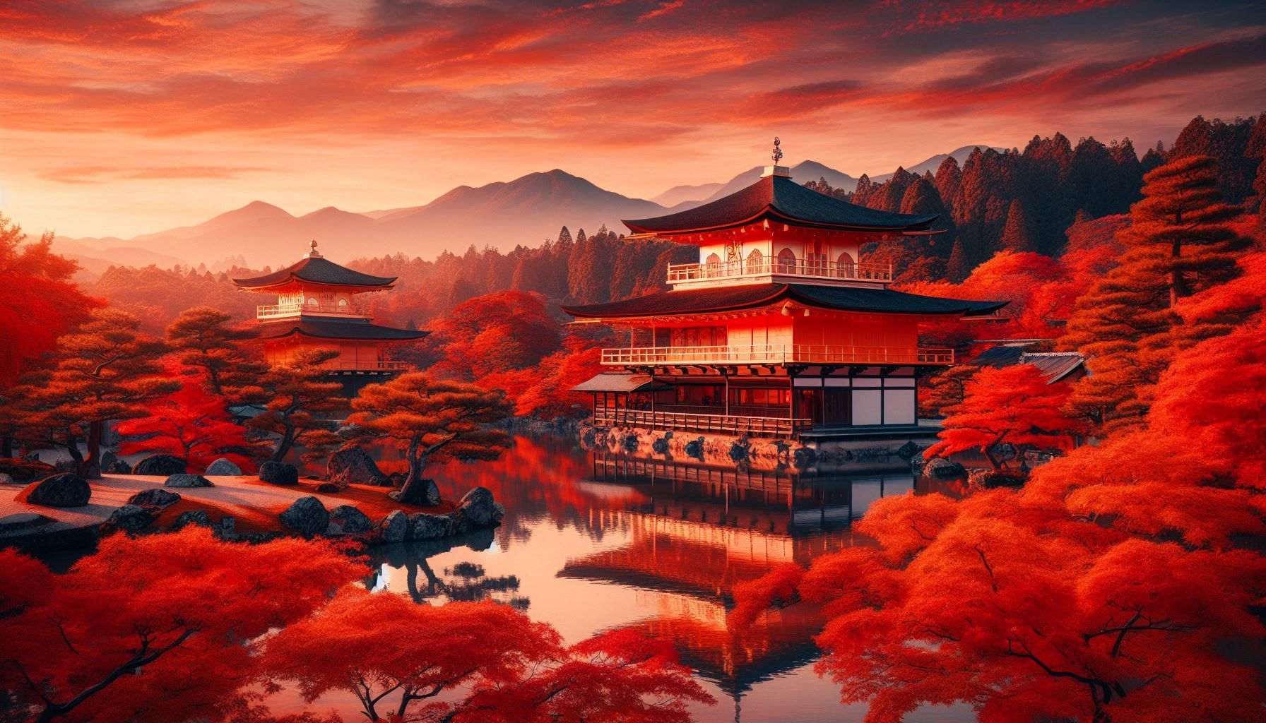 Kyoto Véritable destination automnale recèle de nombreux et splendides temples_026