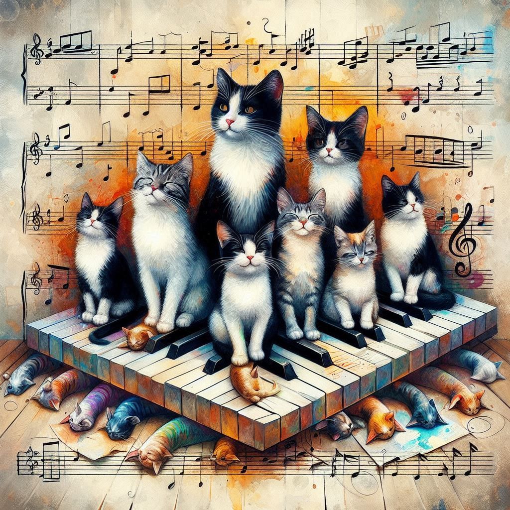 Chats_QT with your Art Caturday_028