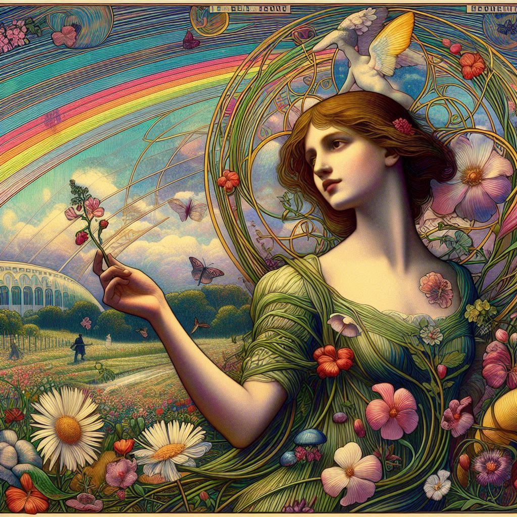 Eugène Grasset (1845-1917) La Belle Jardinière Mai, 1896_026